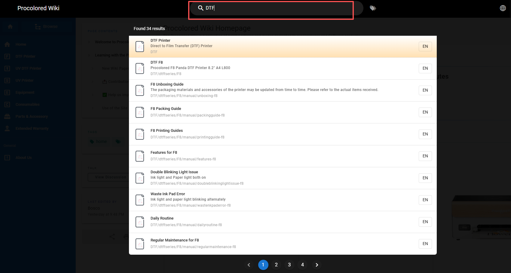 Search Box Example